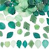 SUNNYCLUE 80Pcs 7 Style Transparent Spray Painted Glass Pendants GLAA-SC0001-66-1