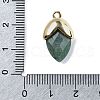 Natural Green Aventurine Pendants G-U019-03A-09-3
