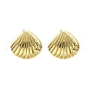Brass Stud Earrings EJEW-H157-01G-03-4