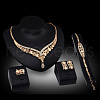 Alloy Rhinestone Jewelry Sets FS-WGB897F-01-1