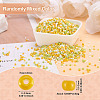 Opaque Glass Round Seed Beads GLAA-TAC0025-07A-07-11