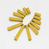 Rectangle Non-magnetic Synthetic Hematite Beads Strands G-D619-03-2