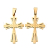 201 Stainless Steel Pendants STAS-V014-04G-1