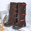 Imitation Leather Boot Cover AJEW-WH20005-21A-4