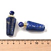 Gemstone Perfume Bottle Pendants G-L623-09G-4