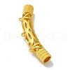 Brass Curved Tube Beads KK-Q019-02G-2