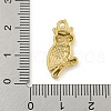 Ion Plating(IP) 304 Stainless Steel Pendant Rhinestone Settings STAS-I307-528G-3