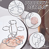7-Slot Iron Easter Egg Display Stands ODIS-WH0058-21A-P-5