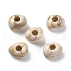 Two Tone Opaque Acrylic Beads MACR-Z002-02C-1