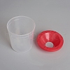 Children's No Spill Plastic Paint Cups AJEW-WH0022-33C-2