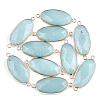 Natural Amazonite Links connectors G-S344-03D-1
