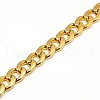 304 Stainless Steel Curb Chain/Twisted Chain Necklaces STAS-A028-N127G-2