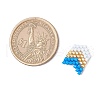 6Pcs 6 Colors Handmade Seed Beads PALLOY-MZ00735-3