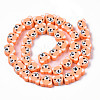 Handmade Polymer Clay Bead Strands CLAY-S096-004-01H-2