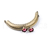 Alloy Kiss Lock Purse Frame Handle for Bag Sewing Craft Tailor Sewer PW-WG59130-05-1