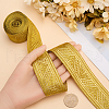 Gorgecraft 4.6~5 Yards Ethnic Style Polyester Jacquard Ribbon for Sewing Decoration OCOR-GF0003-96C-3