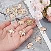 Beebeecraft 15Pcs Brass Pendants KK-BBC0015-77-3