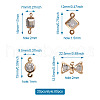 Iron Glass Links Connectors IFIN-TA0001-32-9