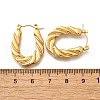 304 Stainless Steel Hoop Earrings for Women EJEW-L296-081G-5