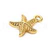 925 Sterling Silver Starfish Charms STER-U009-09G-02-2