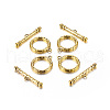 Tibetan Style Toggle Clasps X-GLF1408Y-2