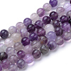 Natural Fluorite Beads Strands X-G-T055-6mm-14-1