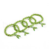 Buddhist Natural Topaz Jade Round Beaded Stretch Bracelets BJEW-R041-8mm-04-01-4