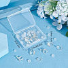 SUNNYCLUE 18Pcs 3 Style Brass Clip-on Earring Findings FIND-SC0003-96S-6