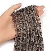 Natural Smoky Quartz Beads Strands G-RM2025-C43-A-1