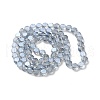 Electroplate Glass Beads Strands EGLA-C010-01A-PL03-2