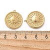 304 Stainless Steel Pendants STAS-L022-498G-3