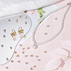 SUNNYCLUE 600Pcs 2 Colors CCB Plastic Cup Pearl Peg Bails Pin Pendants CCB-SC0001-04-4