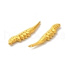 Rack Plating Cordyceps Sinensis Brass Pendants KK-F873-14MG-2