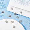 Beebeecraft Brass Micro Pave Pale Turquoise Cubic Zirconia Charms ZIRC-BBC0001-09-4