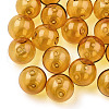 Transparent Blow High Borosilicate Glass Globe Beads X-GLAA-T003-09C-4