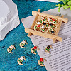  16Pcs 4 Colors Alloy Enamel Pendants ENAM-TA0002-29-5