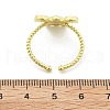 Brass Cuff Rings for Women RJEW-C123-08B-G-5