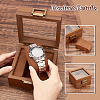 Square Wood Watch Storage Boxes CON-WH0089-36-3