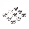 201 Stainless Steel Charms STAS-S105-T057-3