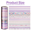 20 Rolls Paper Adhesive Tape Set DIY-TAC0023-42B-4