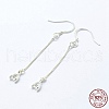 925 Sterling Silver Earring Hooks Findings STER-I014-27S-5