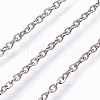 304 Stainless Steel Cable Chain Necklaces X-NJEW-P248-01P-2