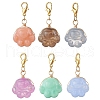 Paw Print Acrylic Pendant Decorations HJEW-JM03331-2