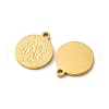 304 Stainless Steel Charms STAS-U060-05G-2