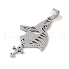 Non-Tarnish 201 Stainless Steel Pendants STAS-A094-06P-2