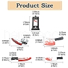 15Pcs 5 Styles Halloween Printed Opaque Acrylic Pendants MACR-YW0003-07-2