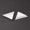 Polypropylene(PP) Triangle Nail Art Rhinestone Sorting Trays DIY Decals X-MRMJ-G003-02-2