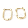 Brass Huggie Hoop Earrings EJEW-L234-025-2