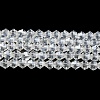 Transparent Electroplate Glass Beads Strands EGLA-A039-T4mm-A13-1