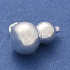 925 Sterling Silver Solid Gourd Charms STER-D300-07S-2